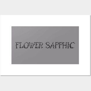 Flower Sapphic Posters and Art